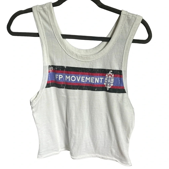 Free People Logo Graphic Tank Top - Picture 1 of 5